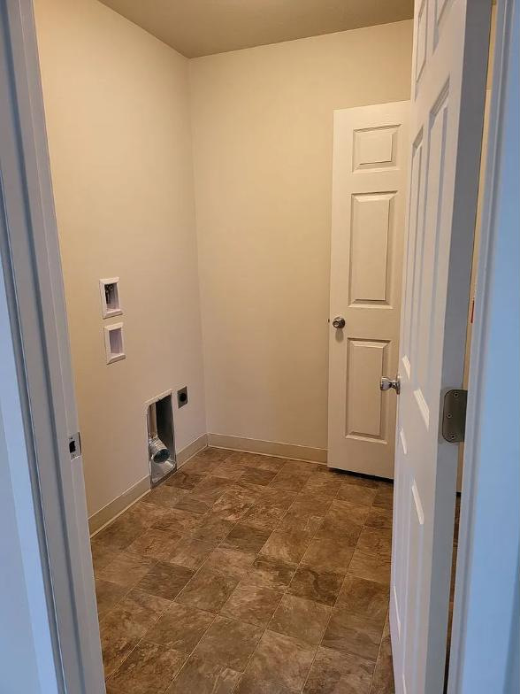 Laundry closet